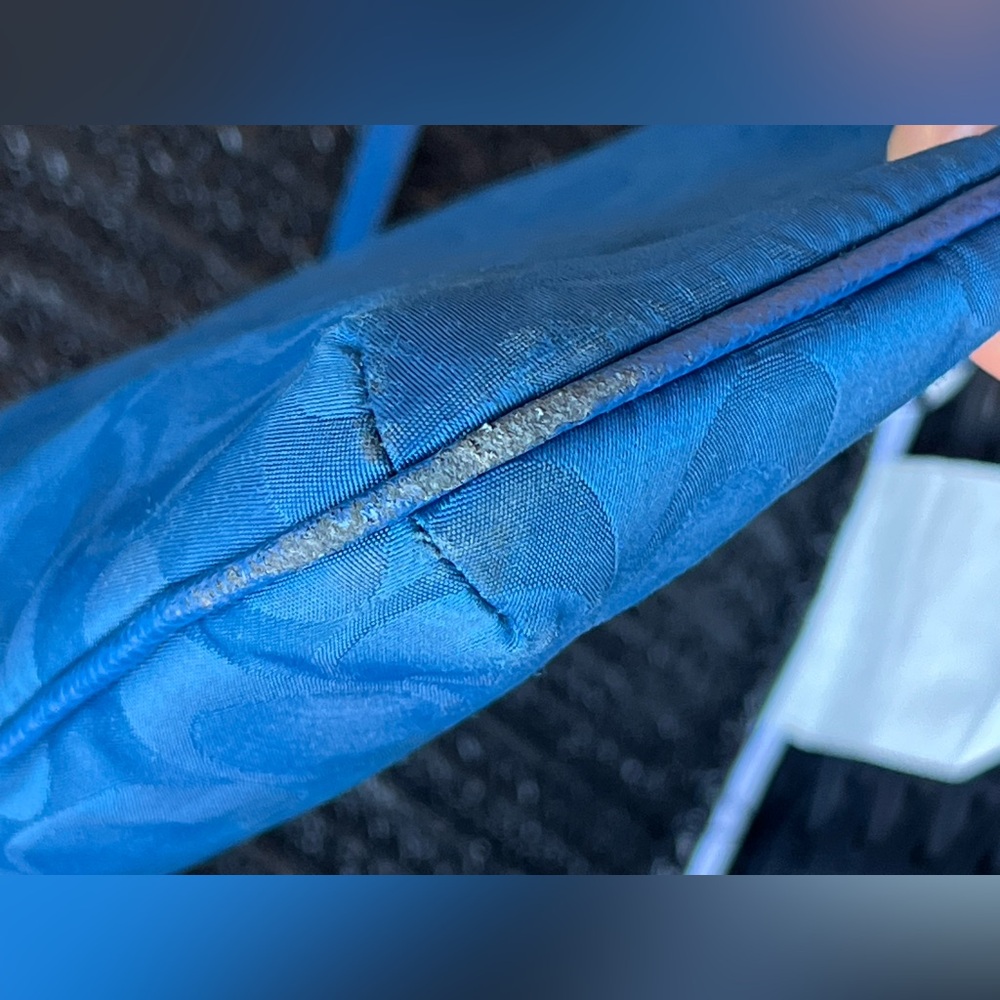 Coach Vibrant Blue Crossbody Bag - Picture 8 of 15